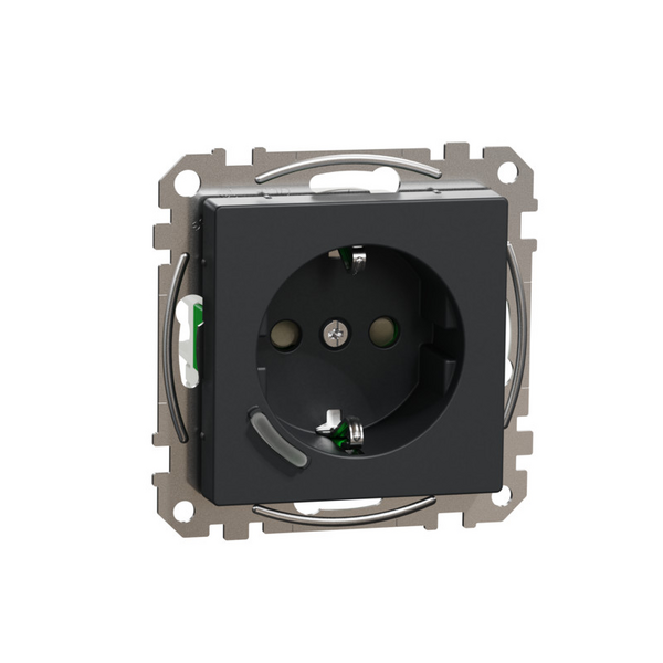 Pistorasia Schneider Electric Wiser Exxact antrasiitti