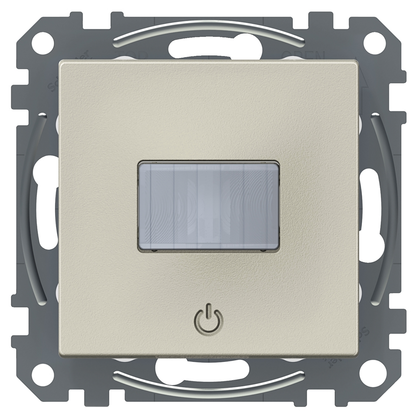 Liiketunnistin valonsäätimellä Schneider Electric Wiser Exxact metalli