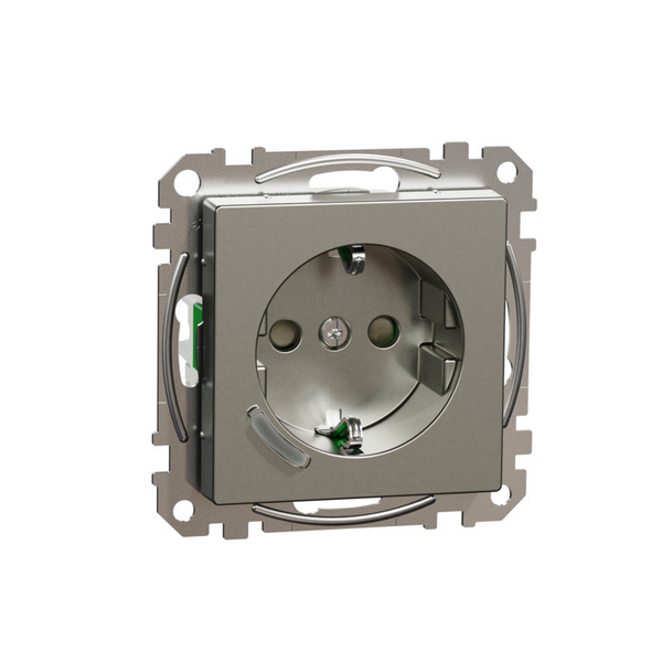 Pistorasia Schneider Electric Wiser Exxact metalli