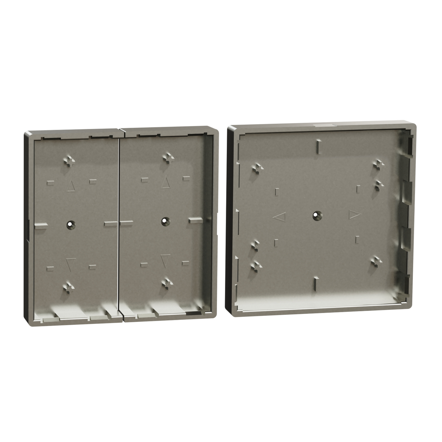 Lisävaruste Schneider Electric Wiser Exxact painikkeiden muoviosat metalli