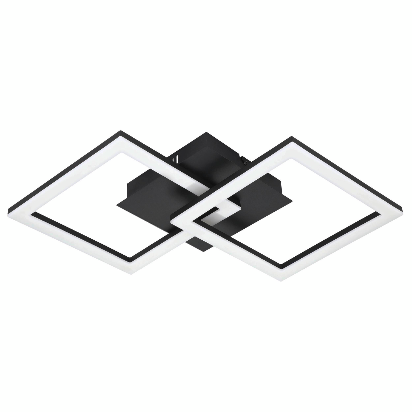 Kattovalaisin EGLO connect.z Paranday-Z led 21,5W 52,5x31cm musta/valkoinen