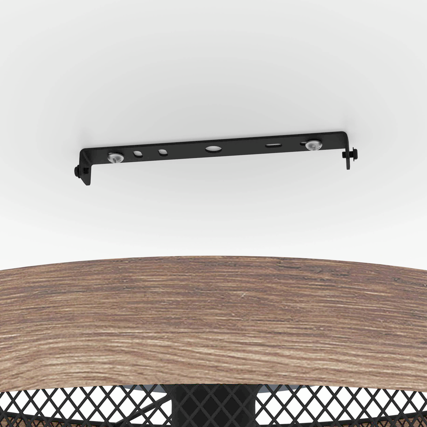 Kattovalaisin EGLO Kilnsdale 40W 38cm musta/puu