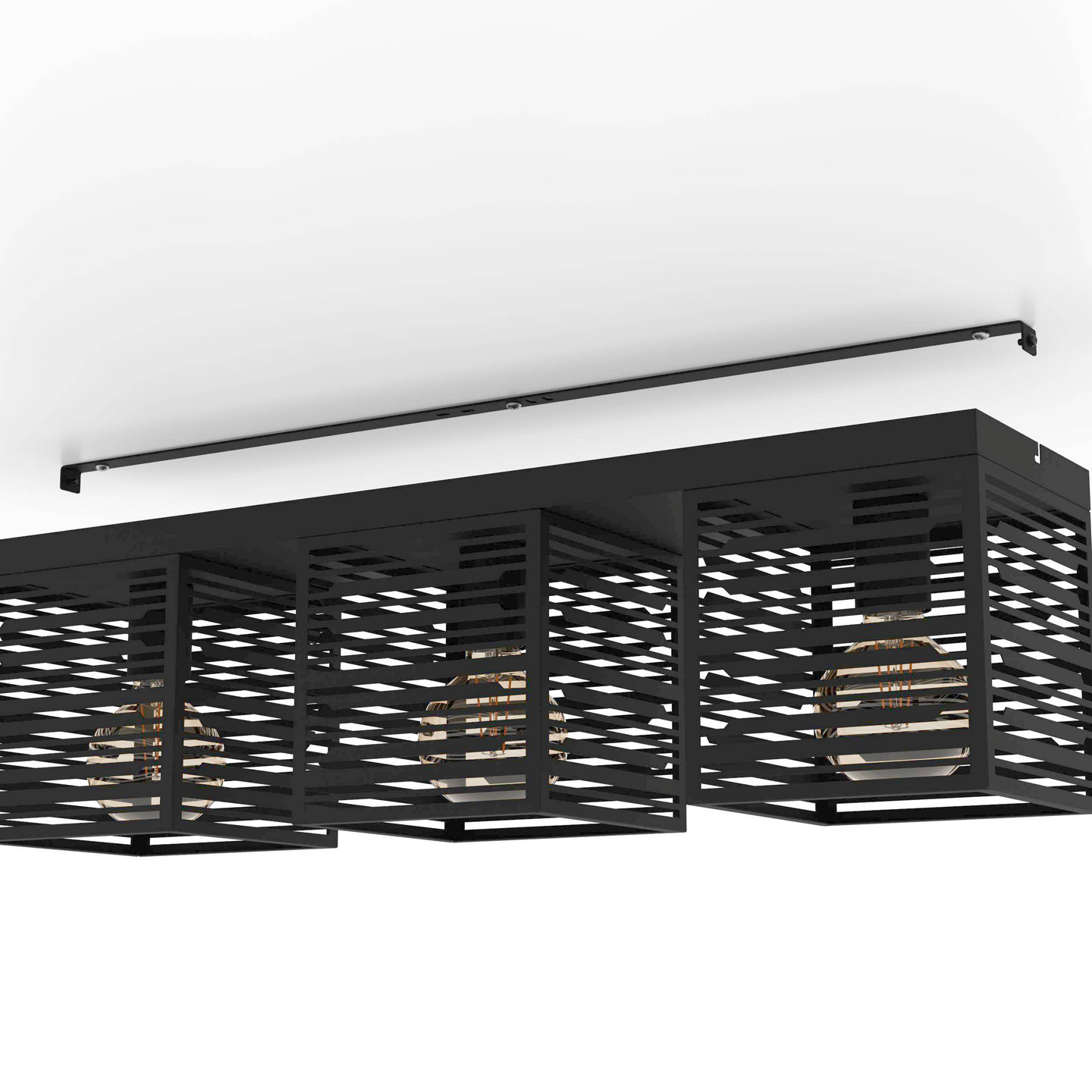 Kattovalaisin EGLO Piedritas 3x40W 73x18cm musta