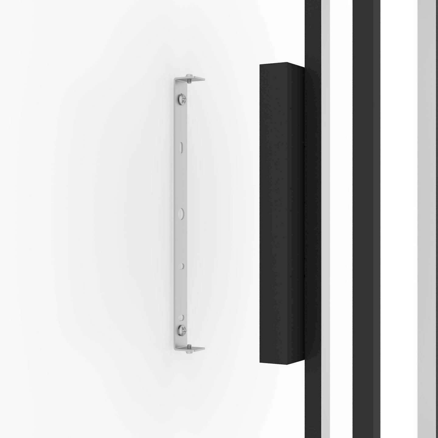 Seinävalaisin EGLO Siberia led 15,5W 16x19x30cm musta/valkoinen