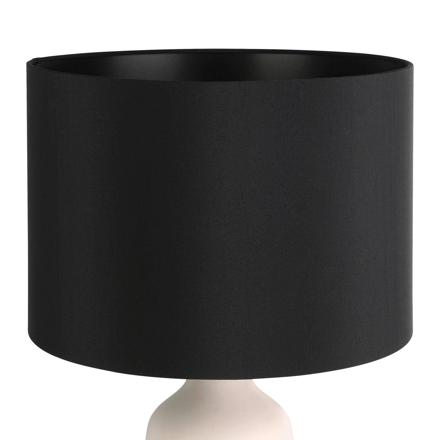 Pöytävalaisin EGLO Vinoza 40W 30x53,5cm valkoinen mustalla varjostimella