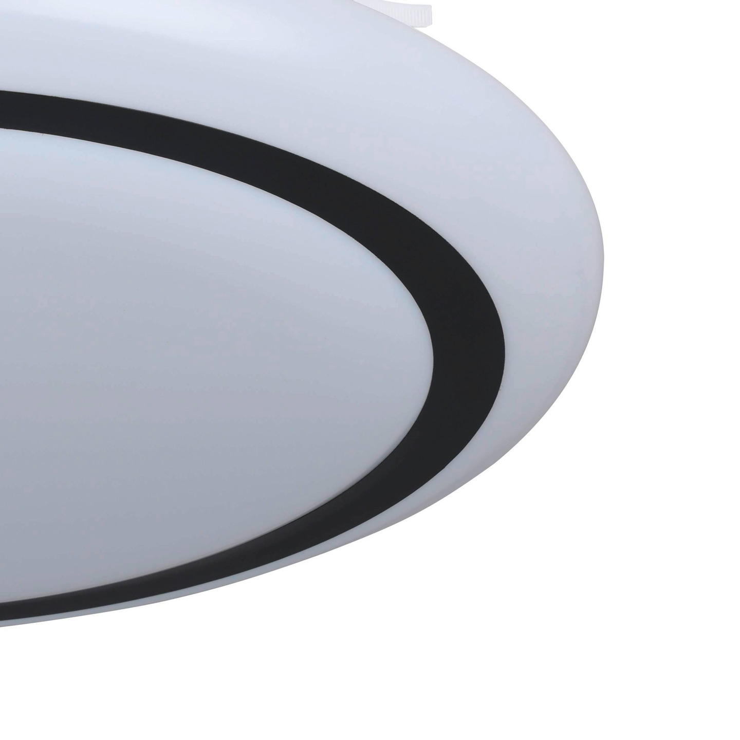 Plafondi EGLO Capasso led 19,5W 48cm valkoinen/musta