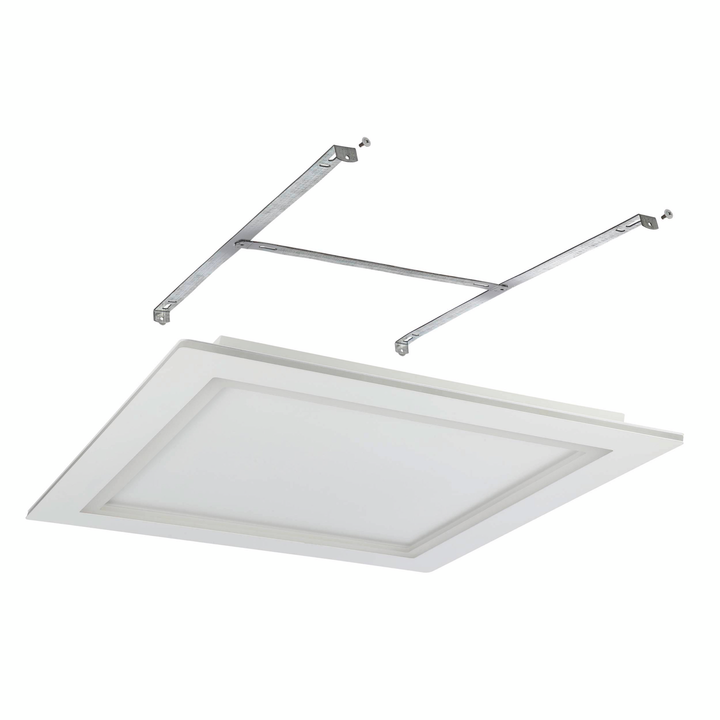 Kattovalaisin EGLO connect.z Padrogiano-Z led 35,5W 59,5x59,5cm valkoinen