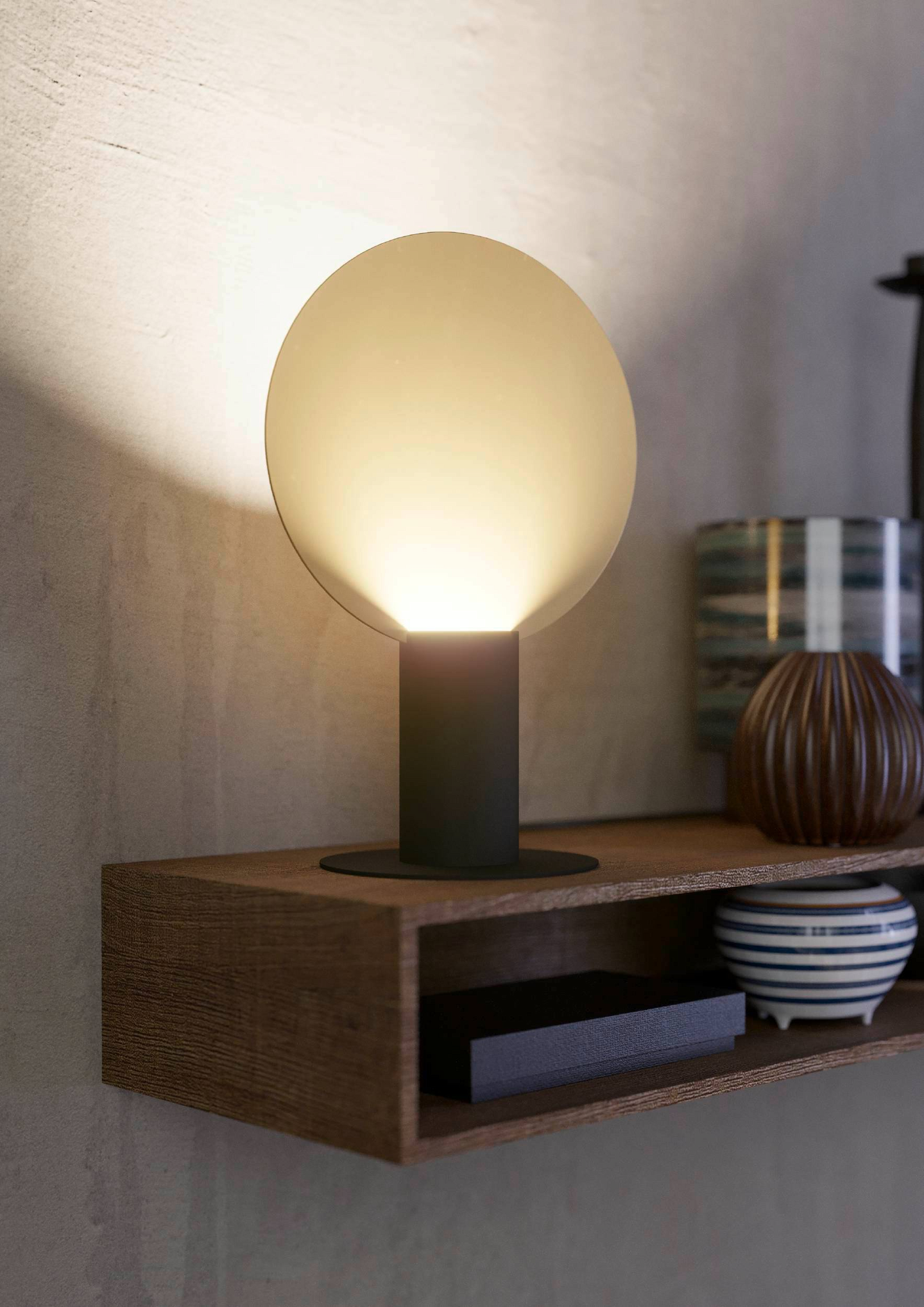 Pöytävalaisin EGLO Sarona led 4,5W 14x31,5cm musta/kulta