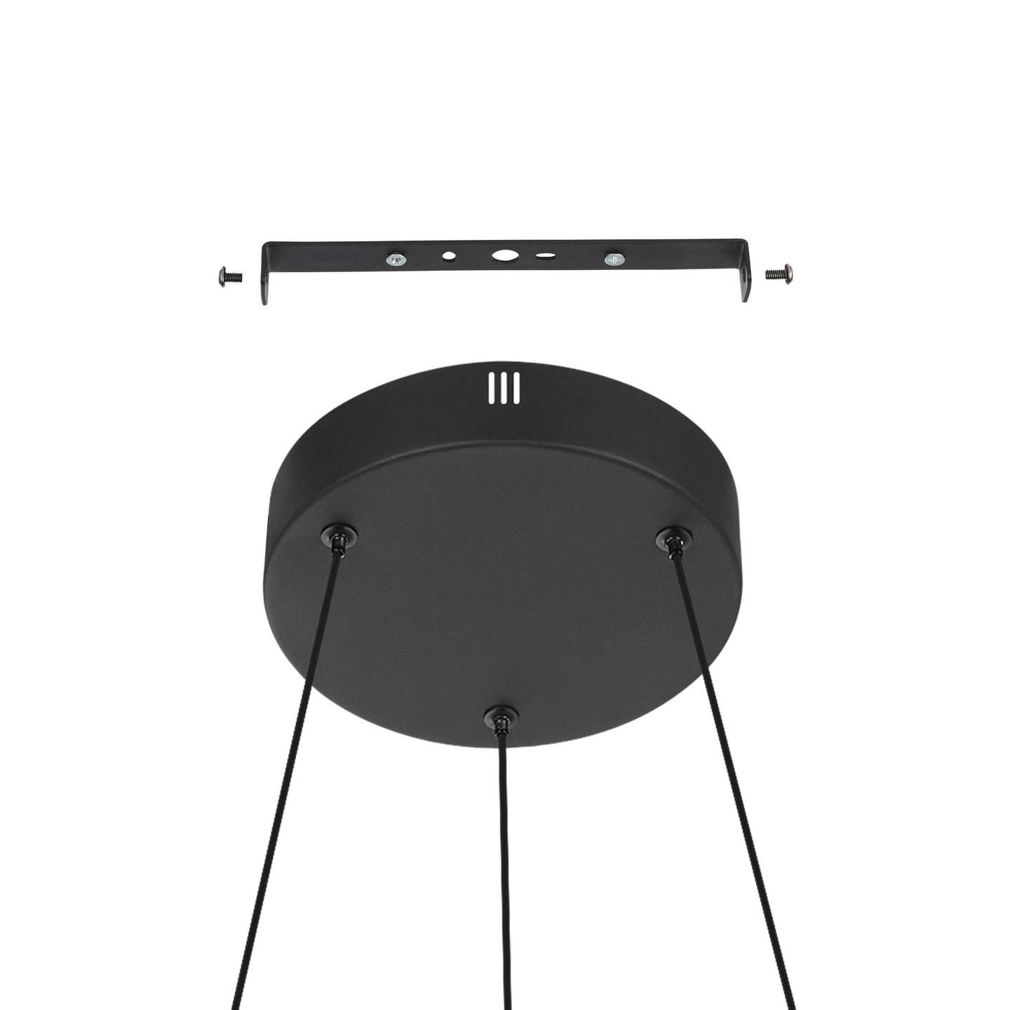 Riippuvalaisin EGLO connect.z Andabaia-Z led 42,5W 60cm musta/valkoinen