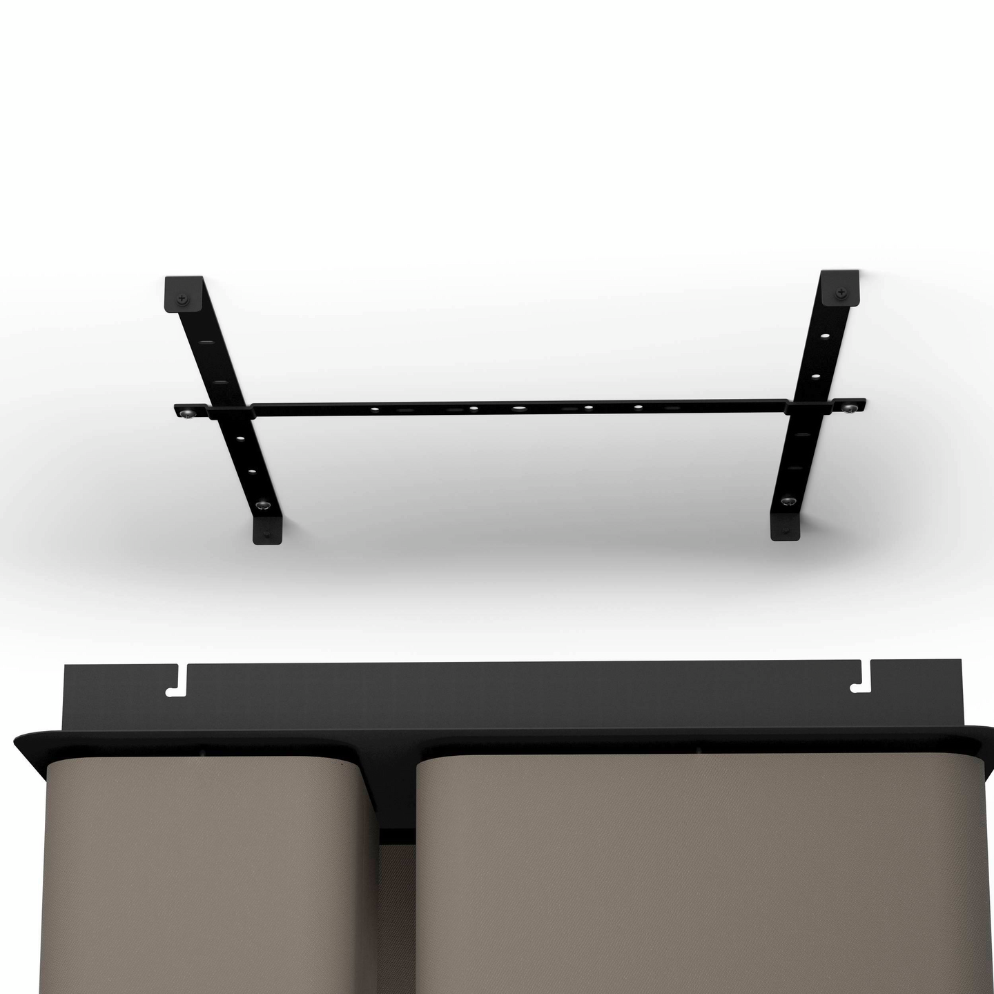 Kattovalaisin EGLO Mordazo 4x28W 51x51x17,5cm antrasiitinruskea/valkoinen