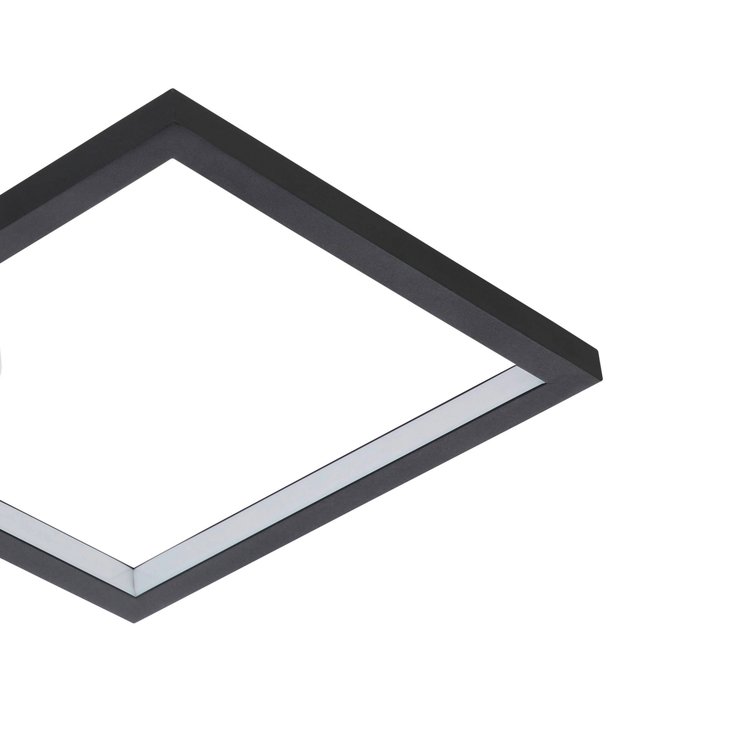 Kattovalaisin EGLO Gafares led 15W 33x33cm musta/valkoinen