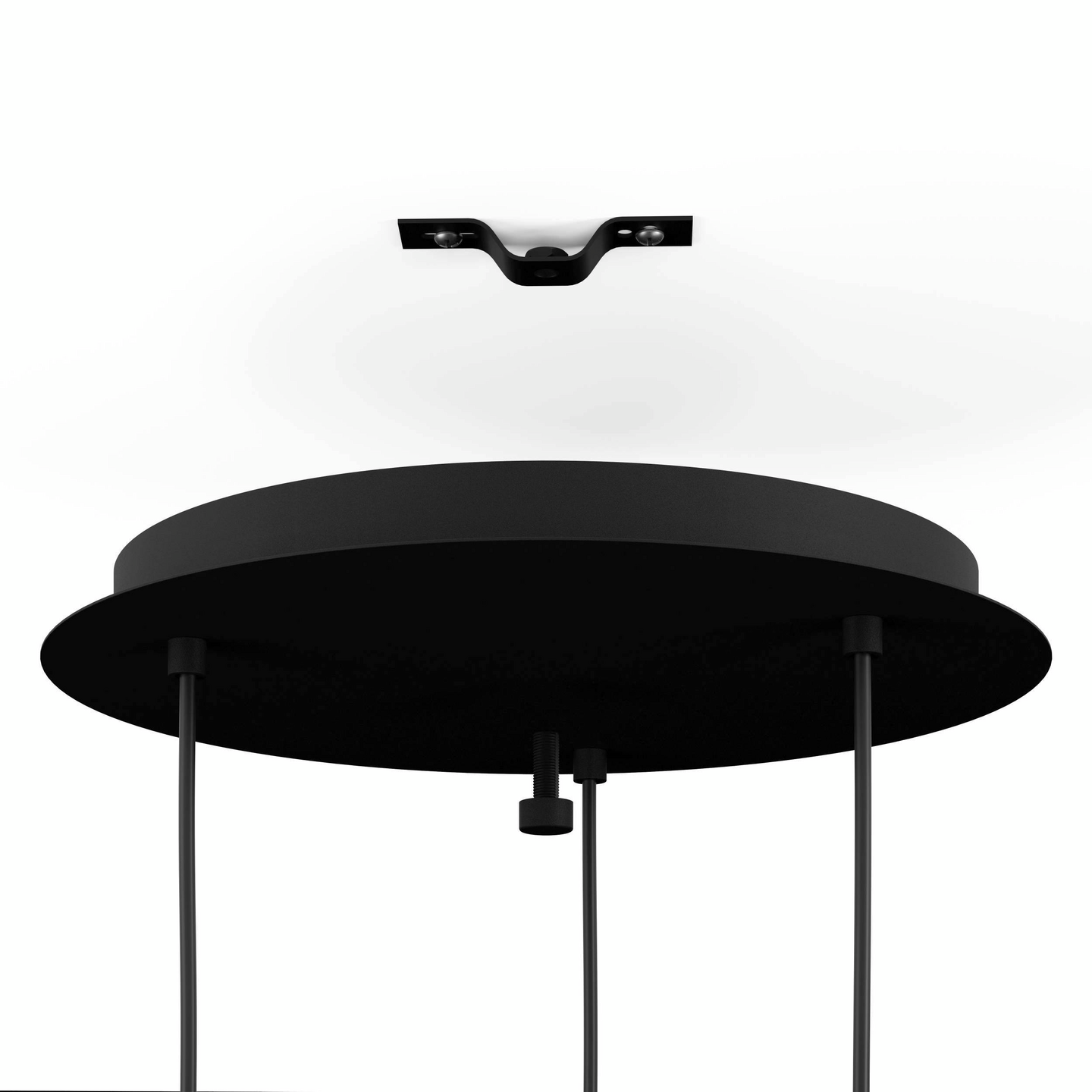 Riippuvalaisin EGLO Aguilares 3-osainen 3x40W 43cm savulasi/musta