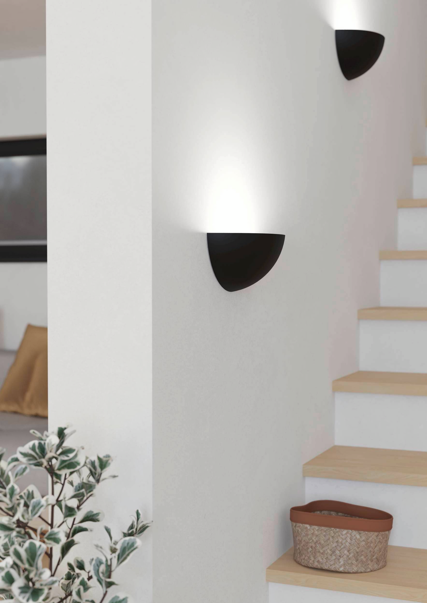 Seinävalaisin EGLO Tanura 25W 24,5x10,5cm musta