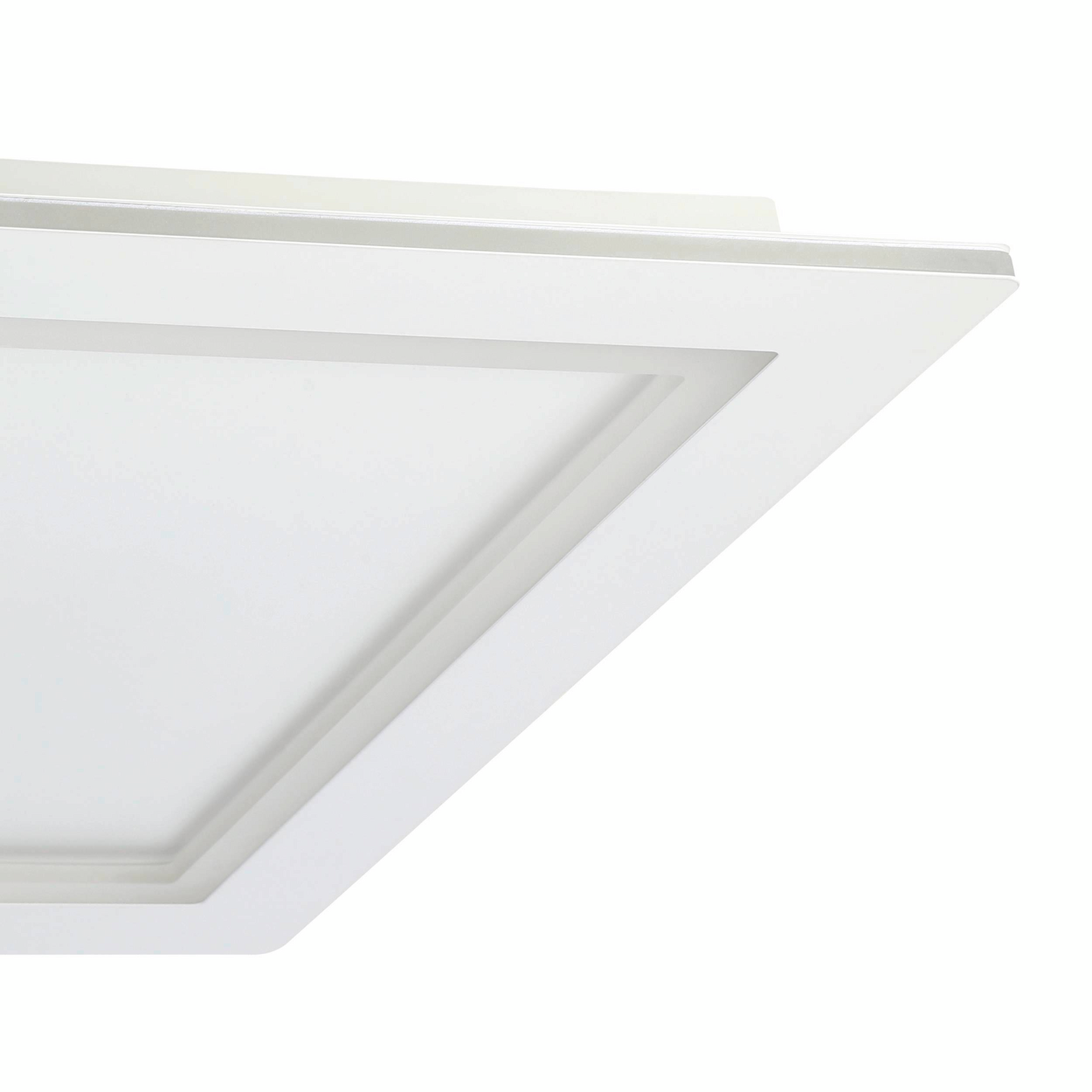 Kattovalaisin EGLO connect.z Padrogiano-Z led 35,5W 59,5x59,5cm valkoinen