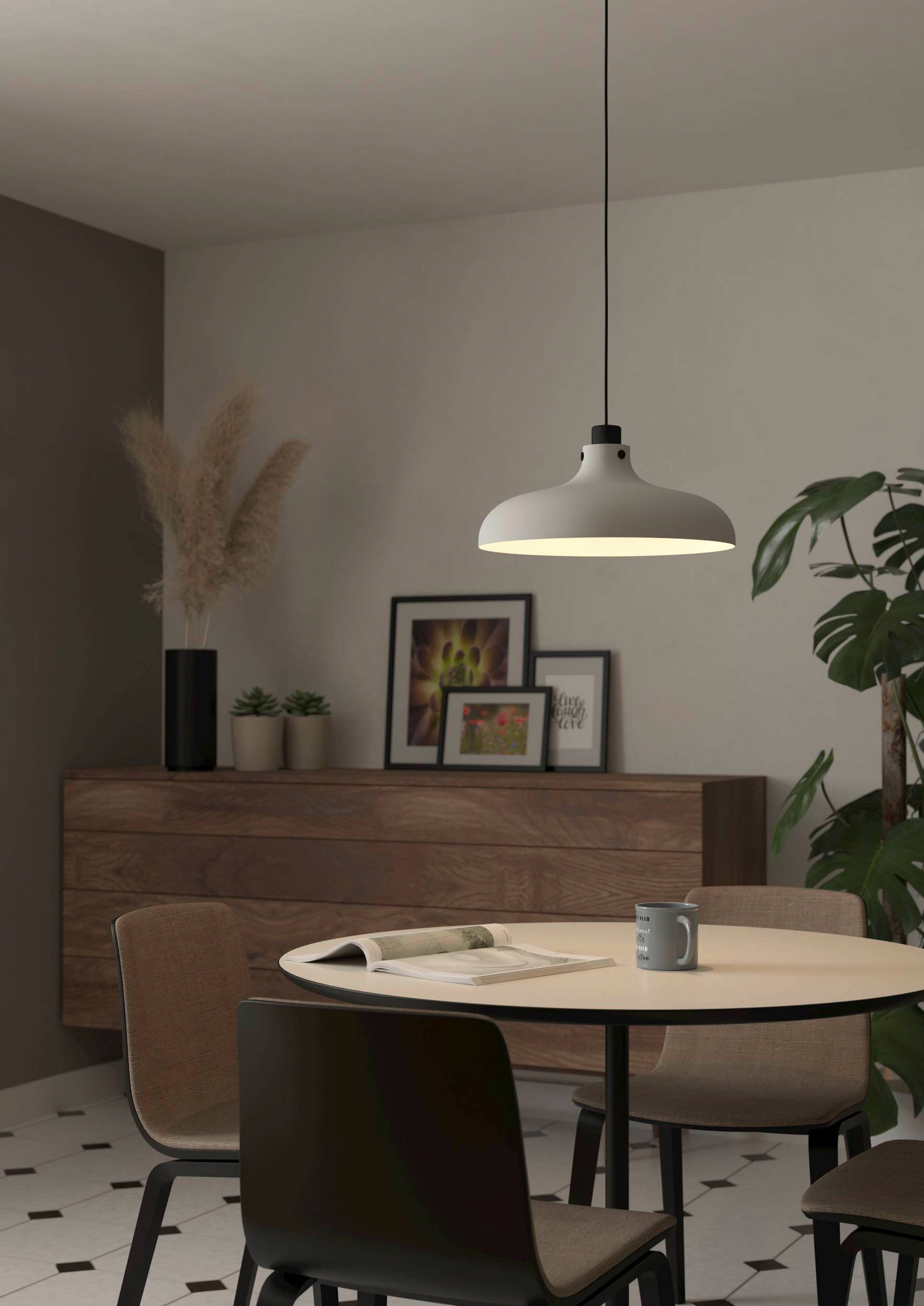 Riippuvalaisin EGLO Matlock 40W 38cm harmaa/musta