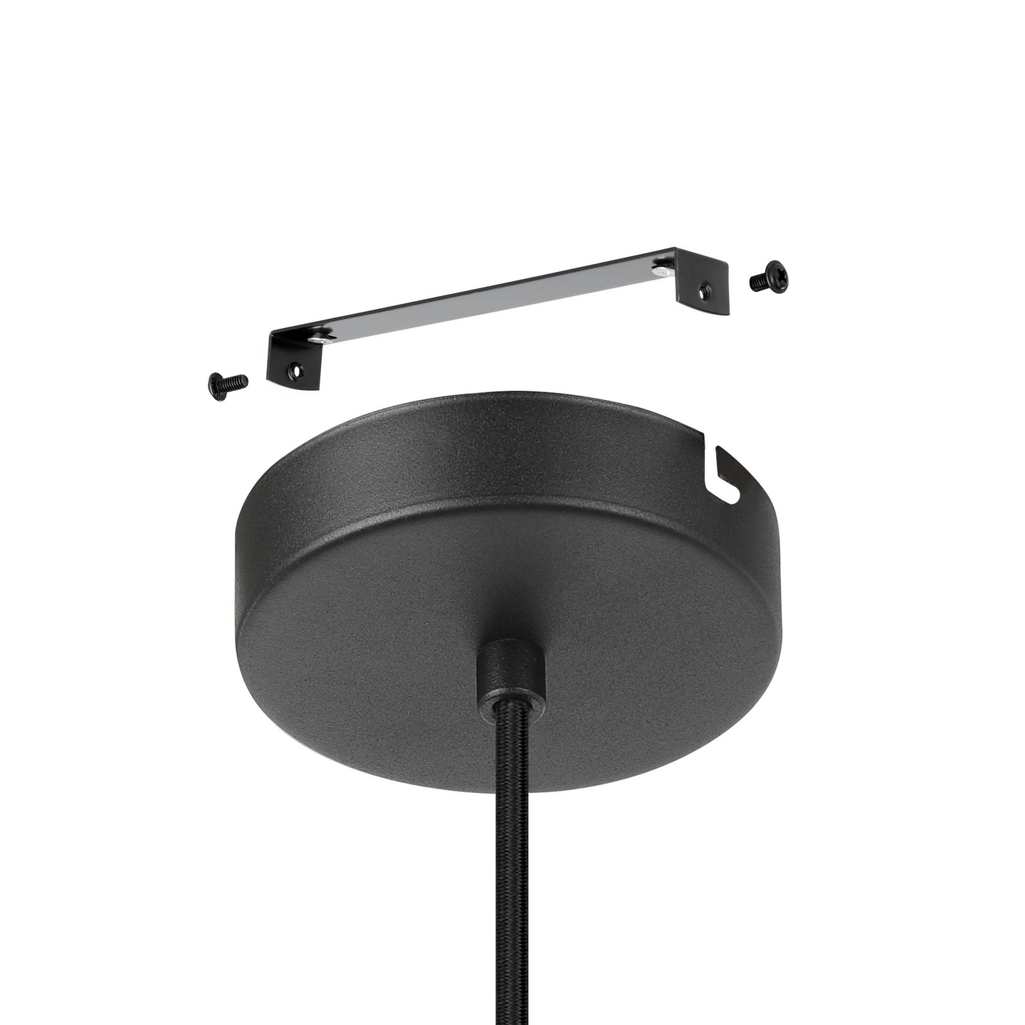 Riippuvalaisin EGLO Calari 40W 4,5cm musta/messinki