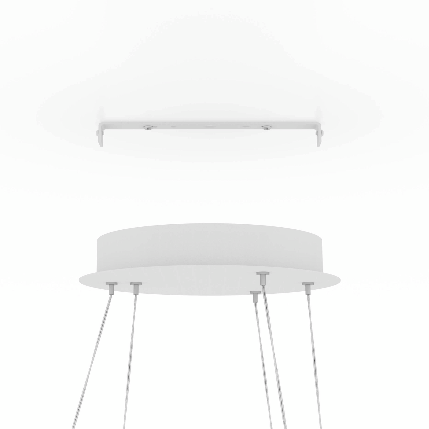 Riippuvalaisin EGLO connect.z Lobinero-Z led 43,2W 58cm valkoinen