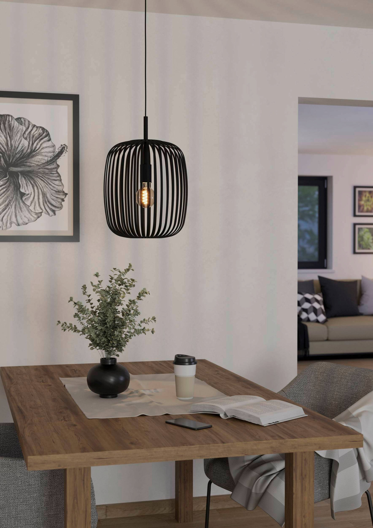 Riippuvalaisin EGLO Romazzina 40W 32,5cm musta