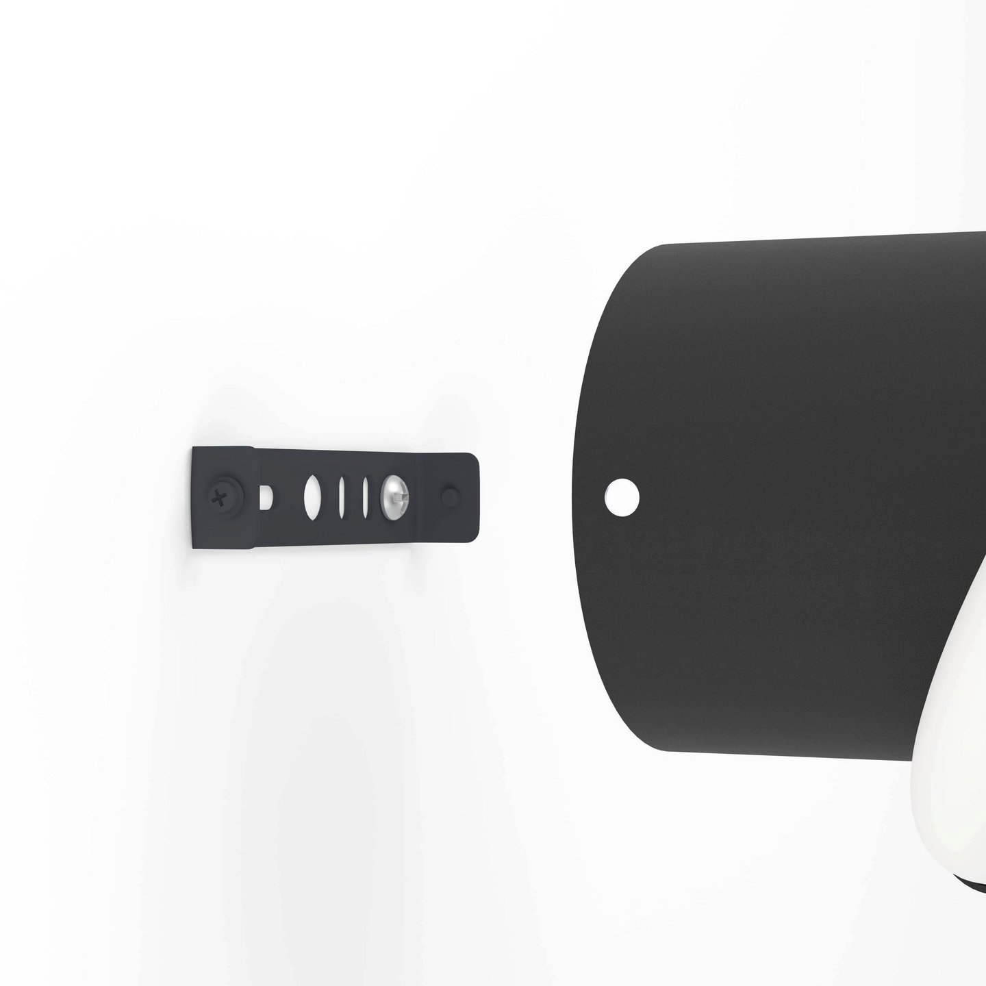 Seinävalaisin EGLO Caranacoa led 11,5W 26cm musta/valkoinen