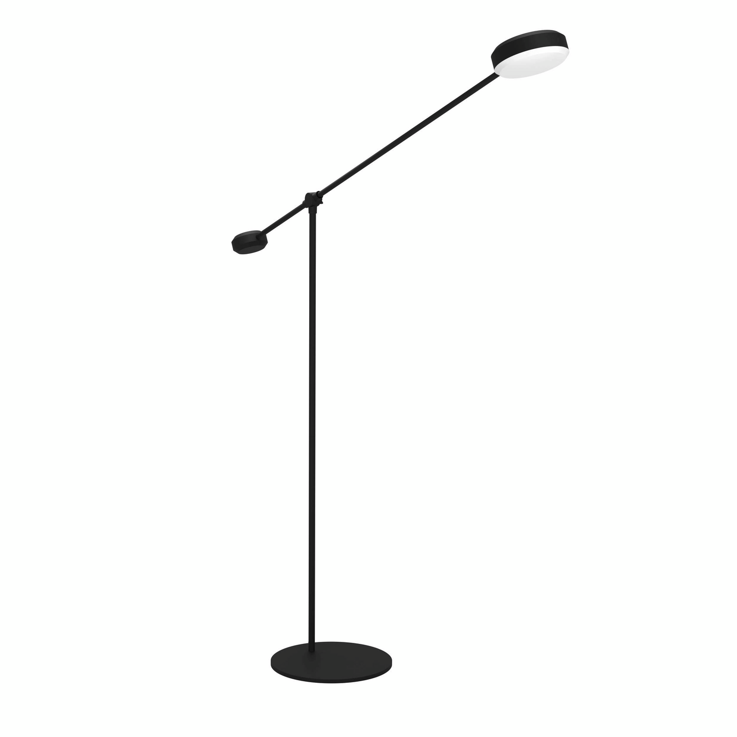 Lattiavalaisin EGLO Clavellina led 24W 121,5x160,5cm musta/valkoinen