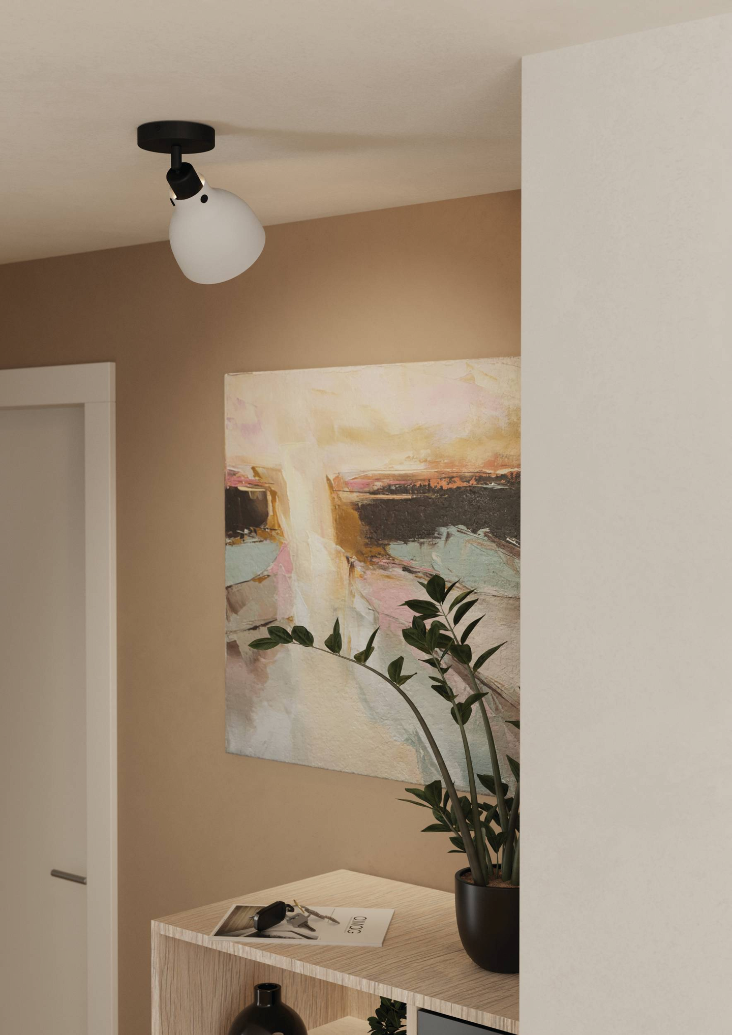 Spottivalaisin EGLO Matlock 40W 24,5x14,5cm harmaa/musta