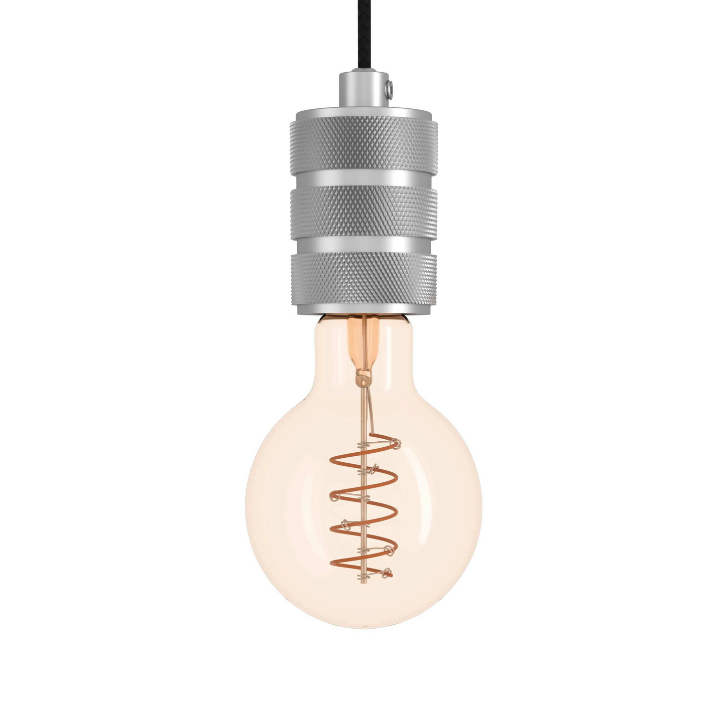 Riippuvalaisin EGLO Yorth 40W 5cm mattahopea/musta