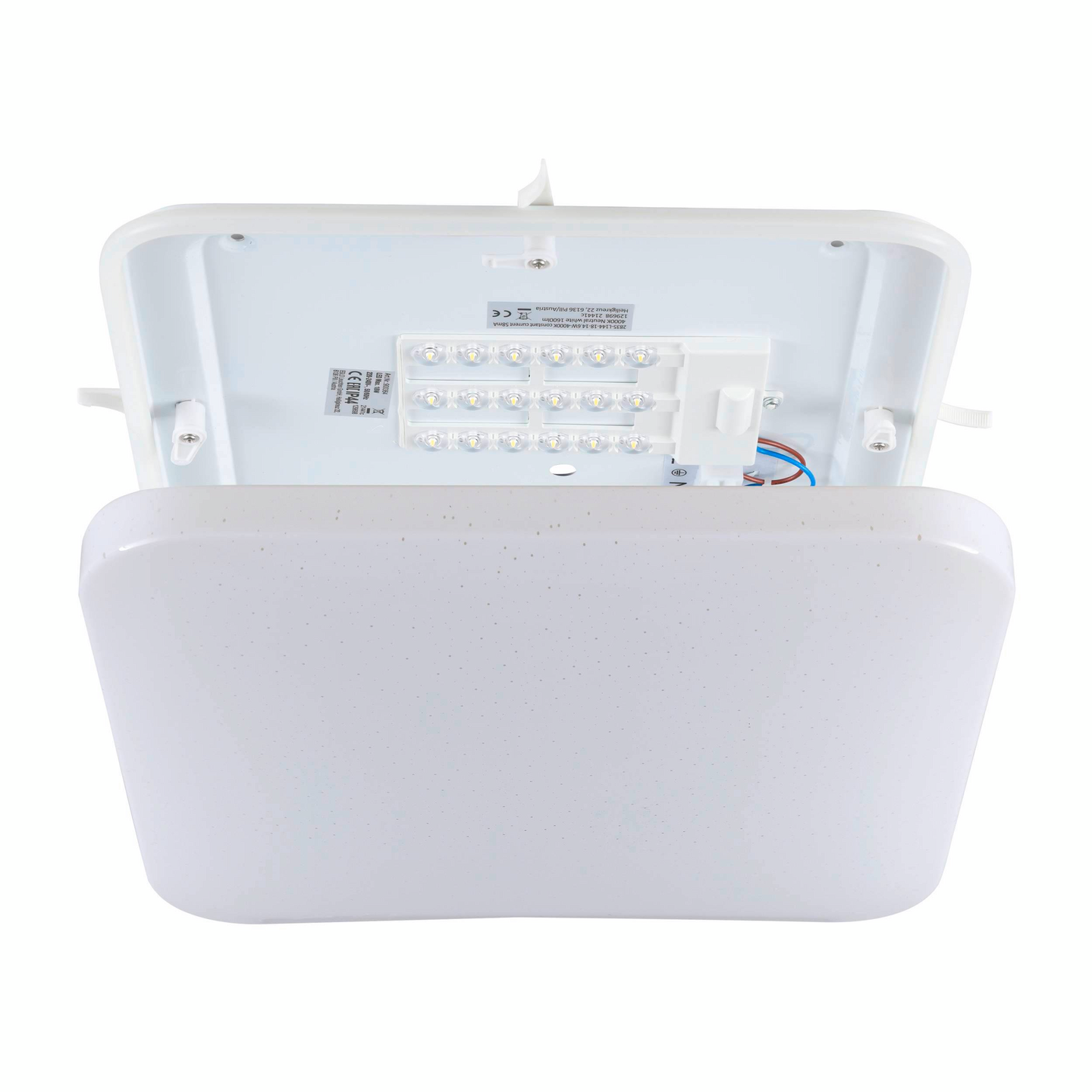Plafondi EGLO Frania-S led 14,6W 33x33cm valkoinen
