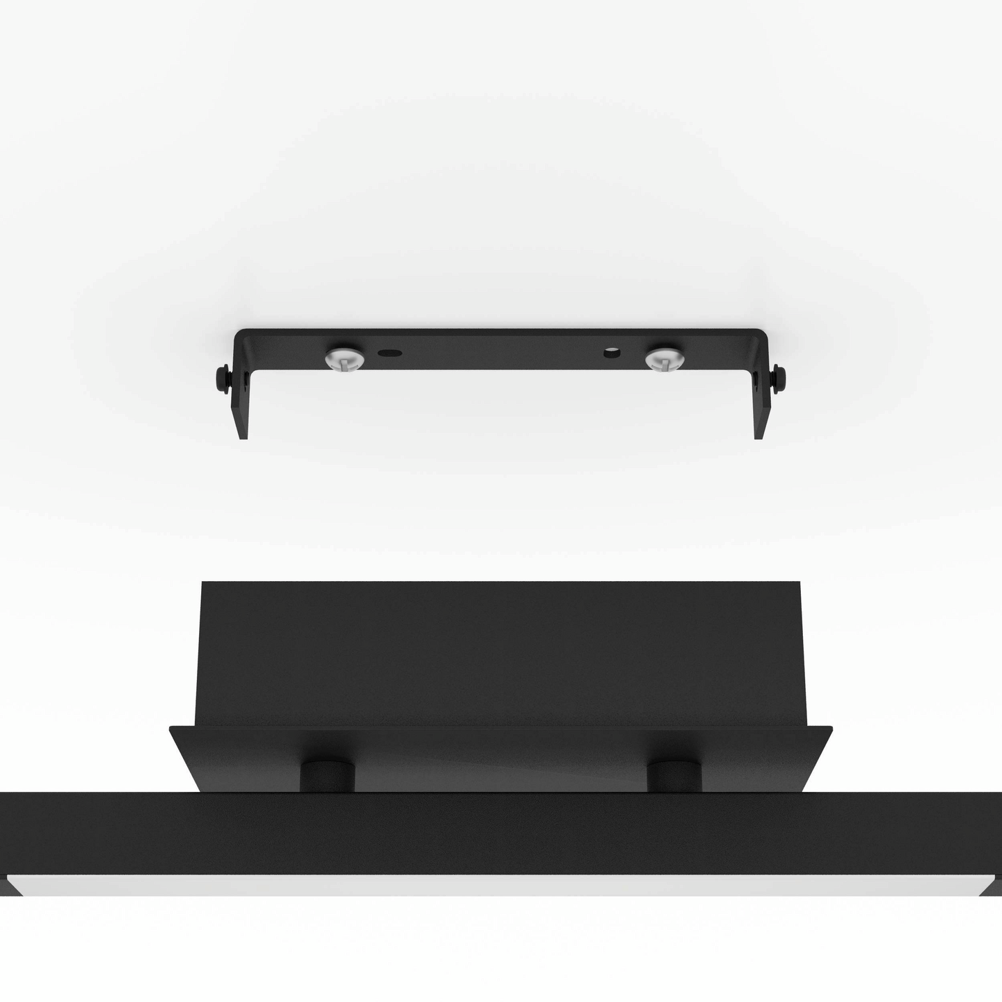 Spottivalaisin EGLO Cardillio 2 led 2-osainen 2x3,2W 38x8x17cm musta/valkoinen