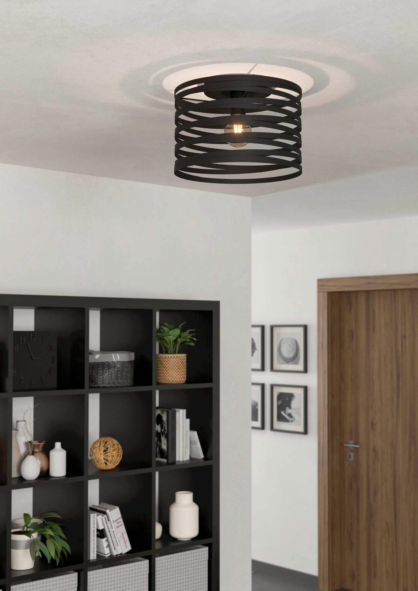 Kattovalaisin EGLO Cremella 60W 37cm musta