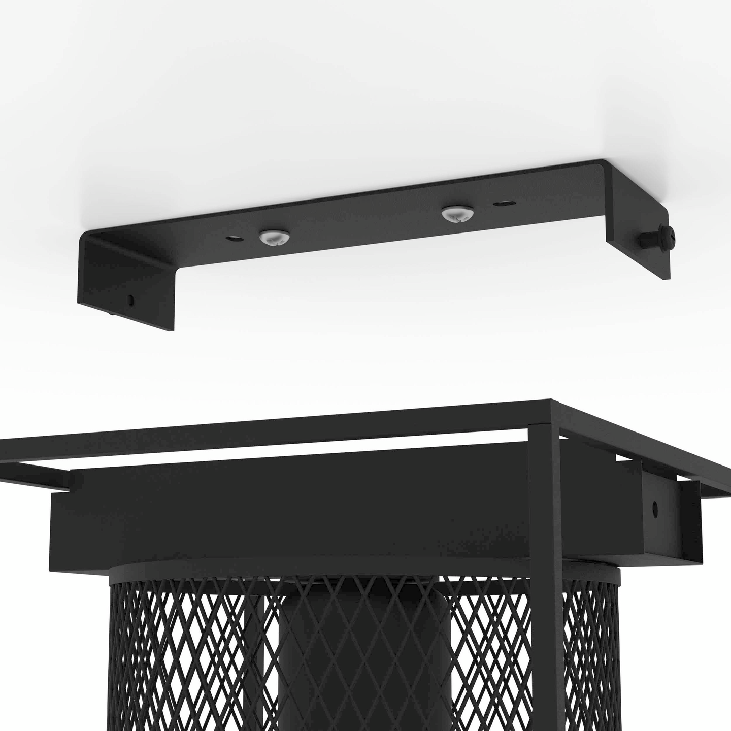 Kattovalaisin EGLO Catterick 40W 16,5x16,5cm musta