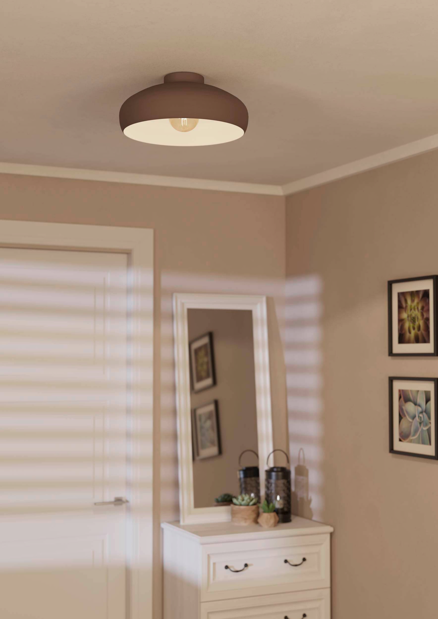 Kattovalaisin EGLO Mogano 60W 40cm mokka