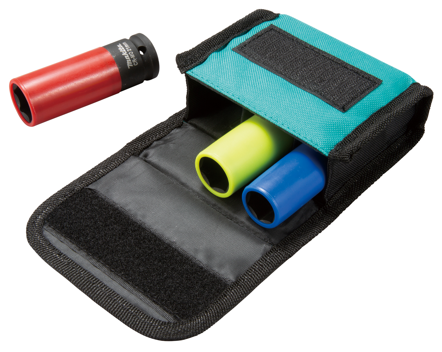 Voimahylsylajitelma Makita 1/2in 86mm muovisuojuksella 3kpl