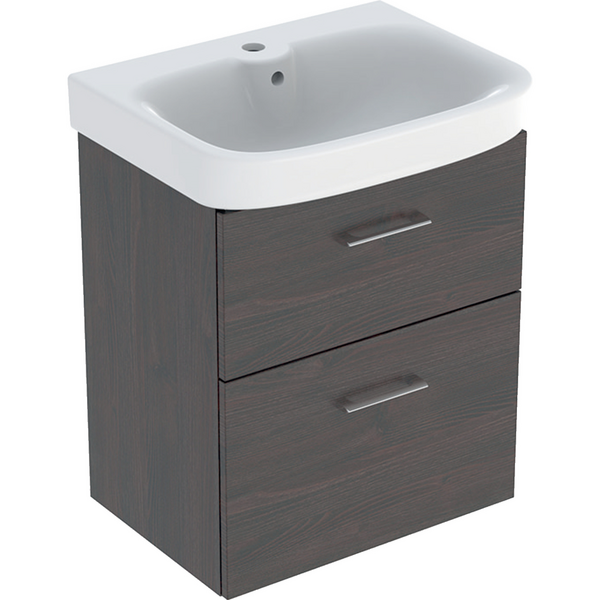 Allaskaappipaketti IDO Glow Square L60 K70,5 S44cm tummanruskea