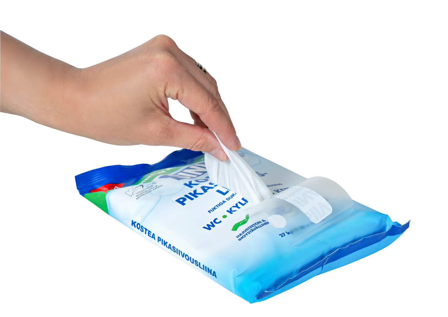 Pikasiivousliina SINI kostea 30kpl