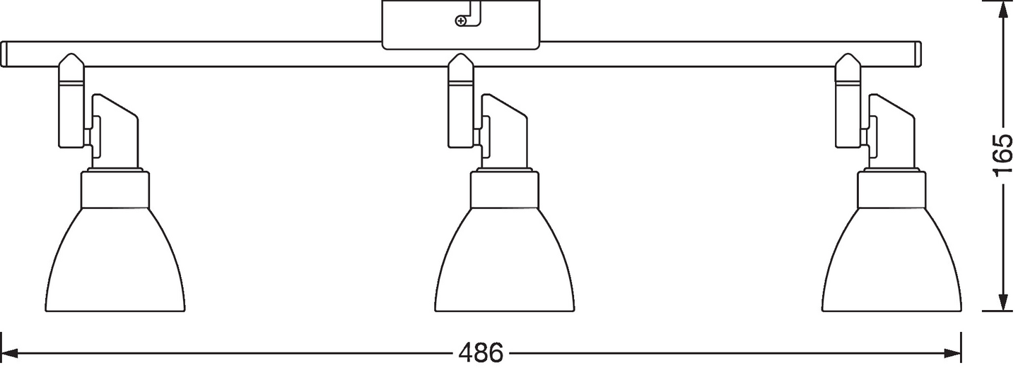 Kohdevalaisin LEDVANCE Spot 3x1,9W 2700K 3x200lm G9 led