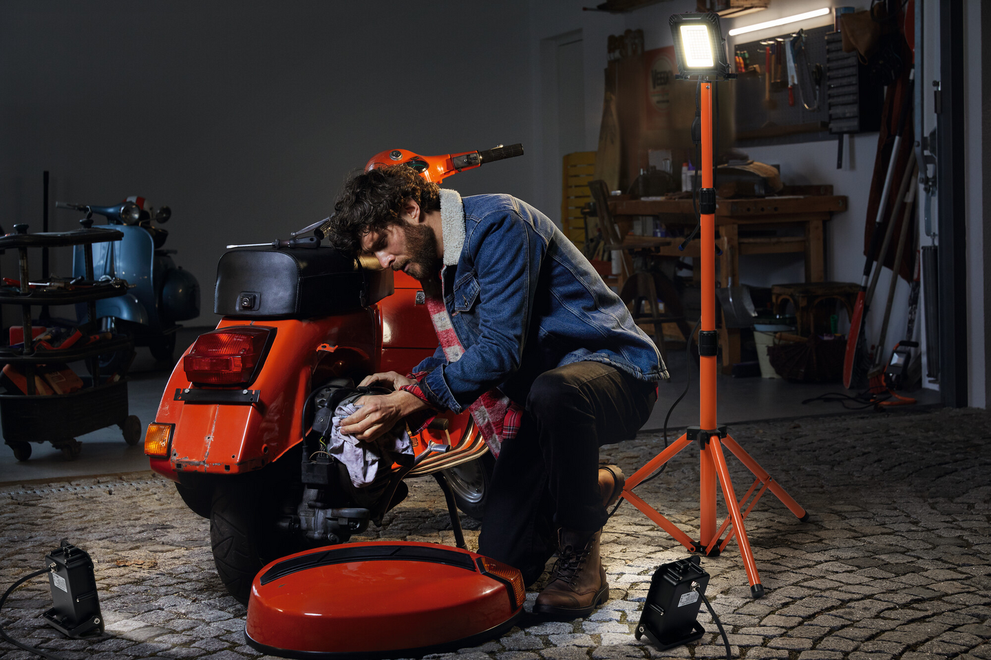 Työmaavalaisin LEDVANCE Worklight Mobile 30W+2x10W 3600lm led