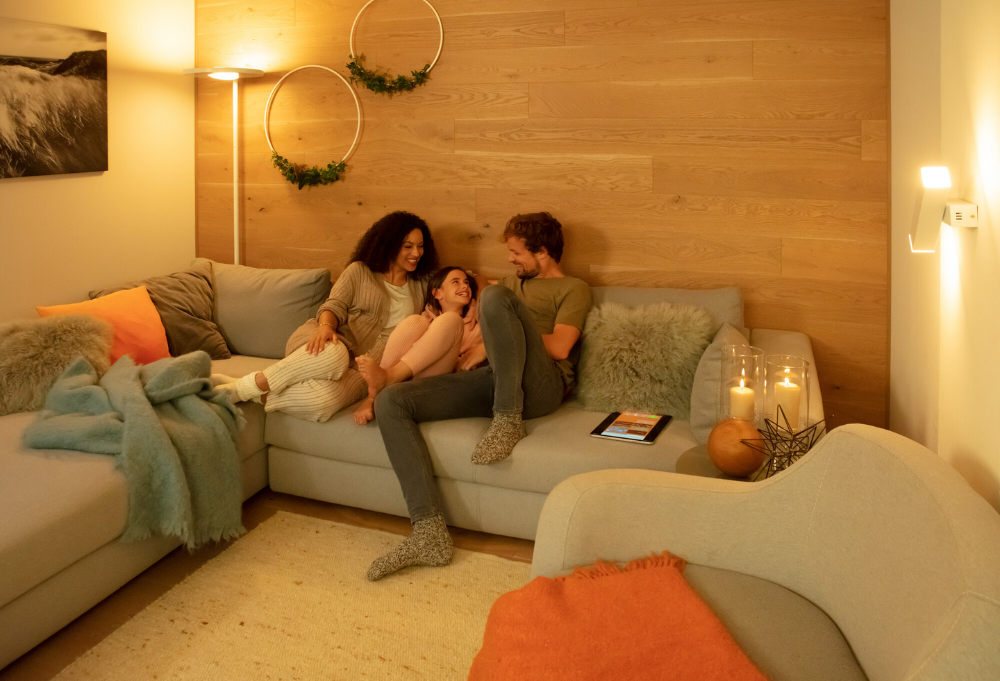 Led-lattiavalaisin LEDVANCE SMART+ SUN@HOME Panan Floor TW 2000lm