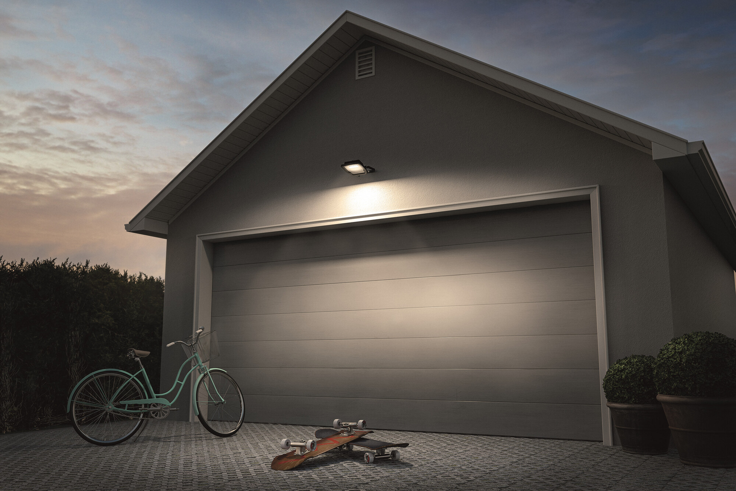 Valonheitin LEDVANCE Endura Flood 150W 13200lm led harmaa