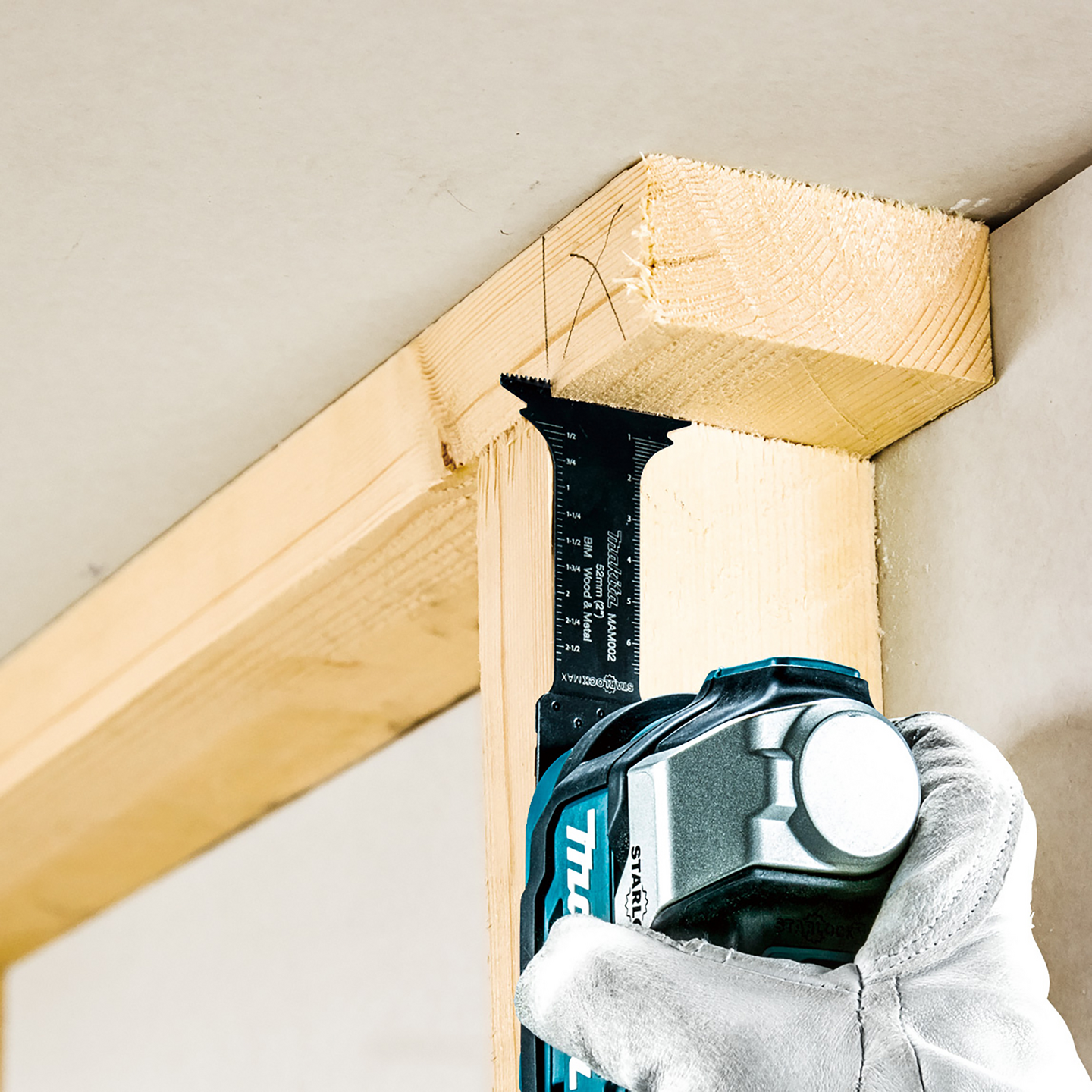 Sahanterä Makita upotukseen 52mm BiM Starlock Max 5kpl