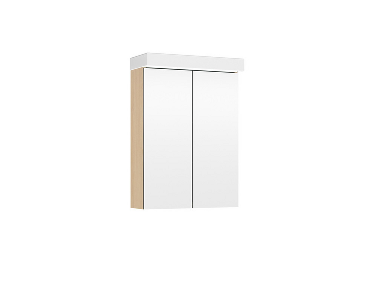 Peilikaappi Temal Softlight 2 ovea pistorasia oikealla