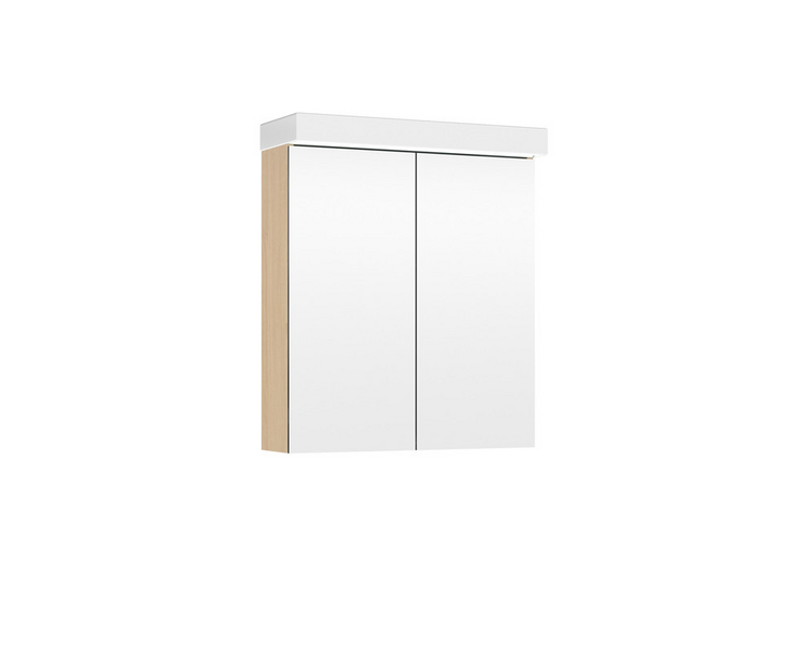 Peilikaappi Temal Softlight 2 ovea pistorasia oikealla