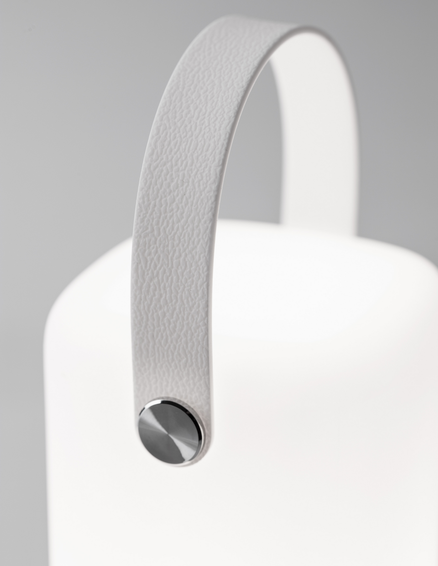 Pöytävalaisin Nova Luce Ray valkoinen kaiuttimella