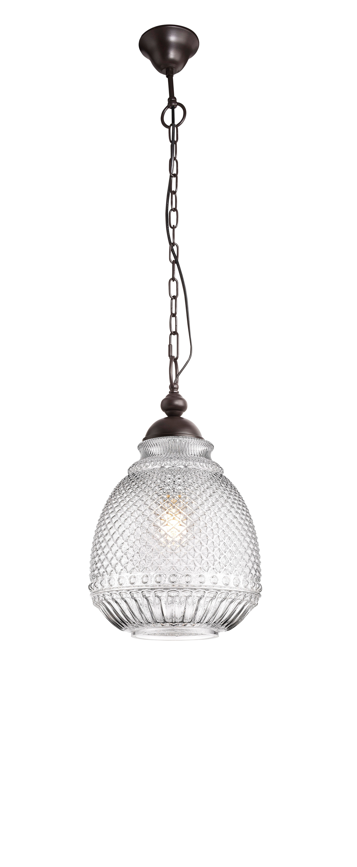 Riippuvalaisin Nova Luce Toulon kirkas E27 270mm