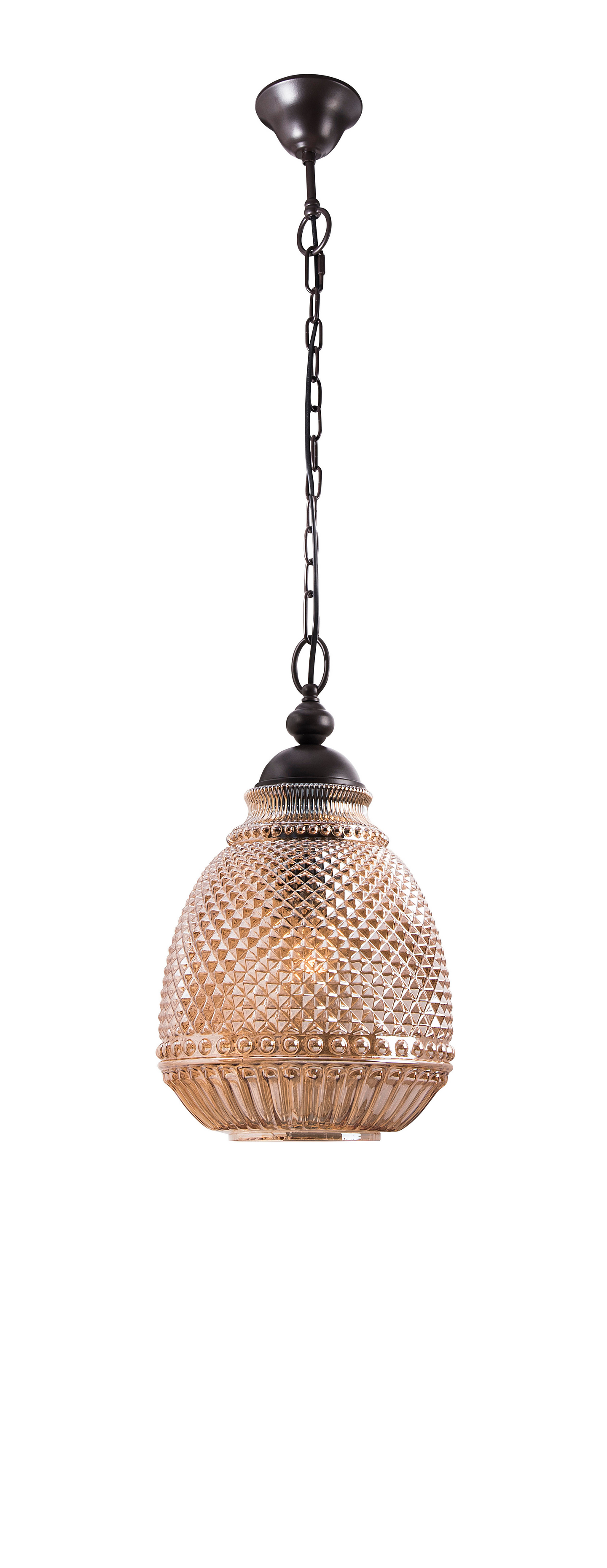 Riippuvalaisin Nova Luce Toulon Amber E27 270mm