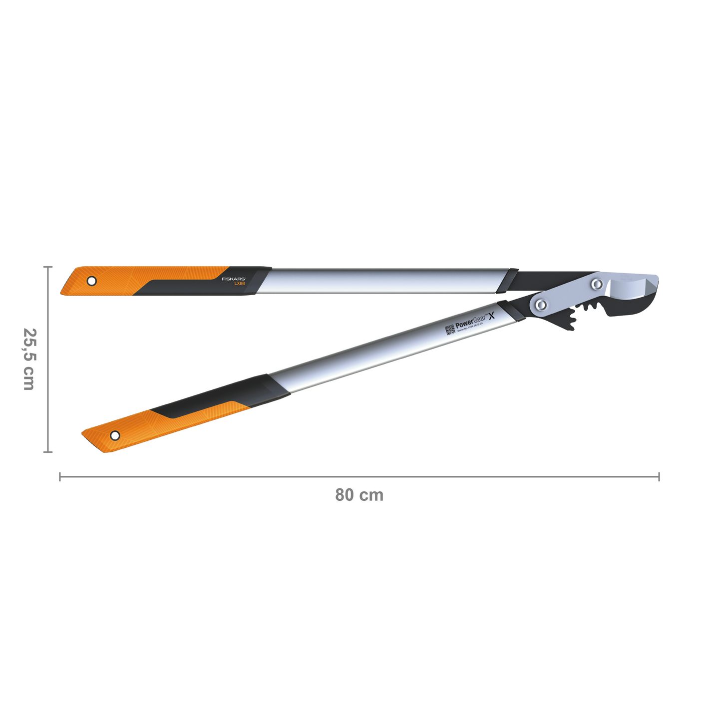 Raivaussakset Fiskars PowerGear X ohileikkaavat L LX98