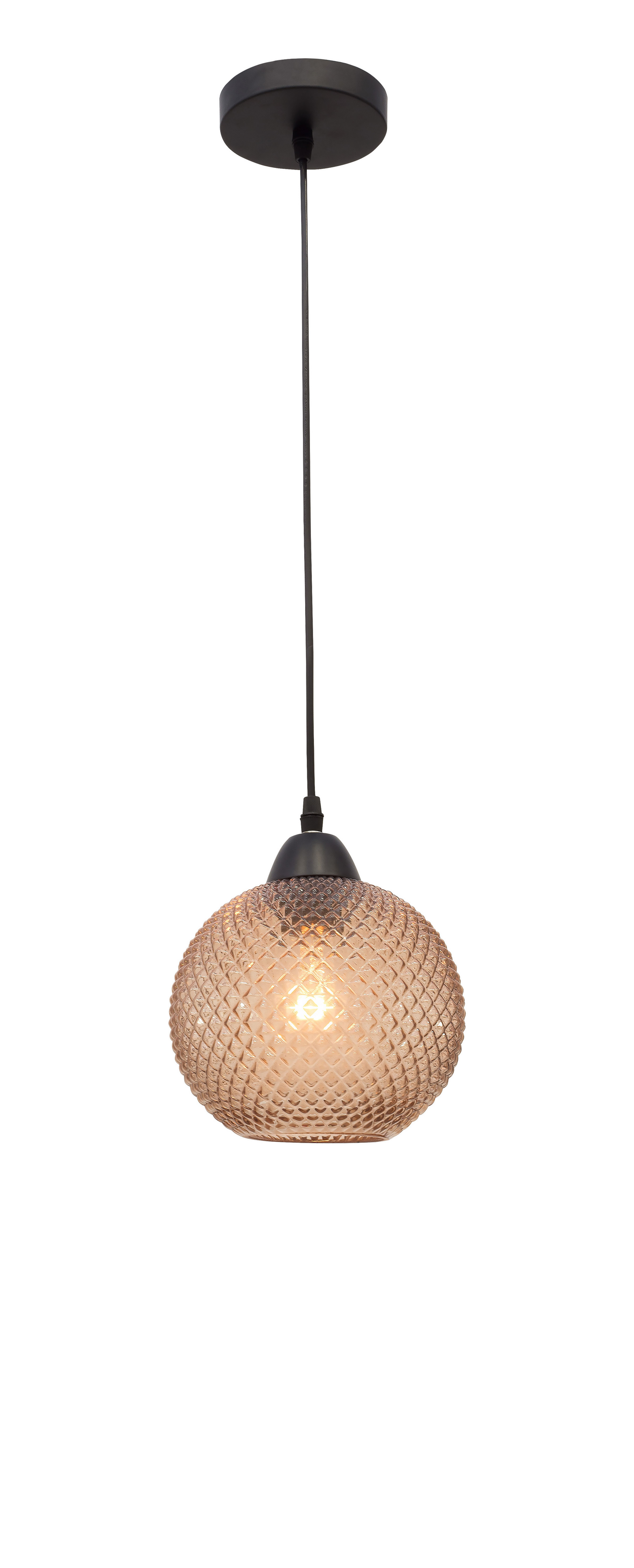 Riippuvalaisin Nova Luce Vienti okra E27 180mm