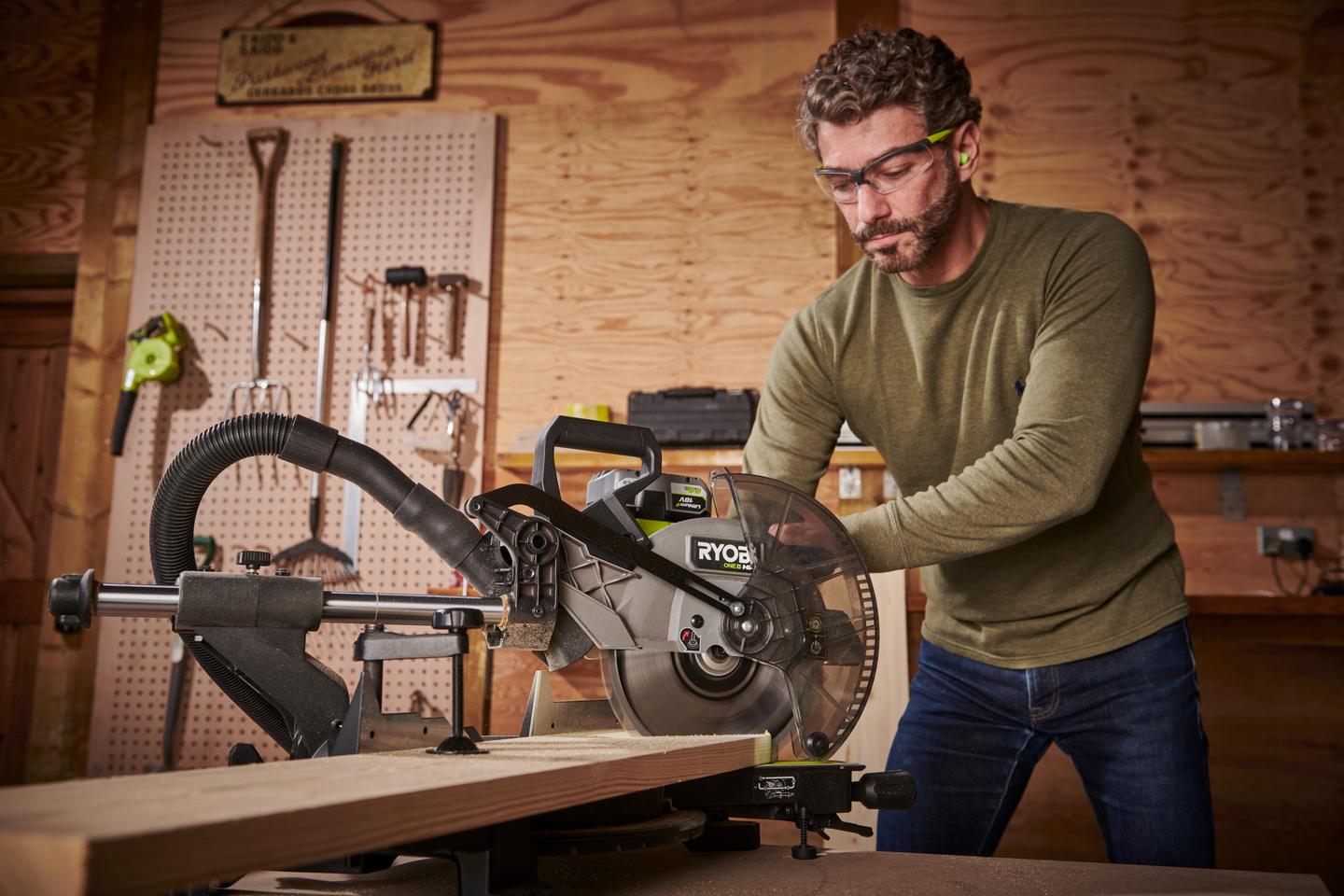 Katkaisu- ja jiirisaha Ryobi RMS18254X-0 18V ONE+ HP runko