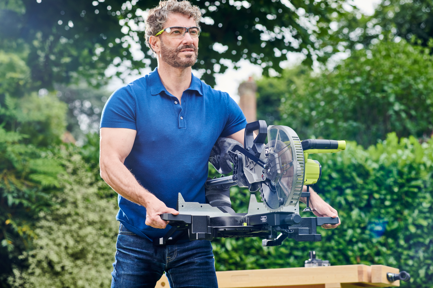 Katkaisu- ja jiirisaha Ryobi RMS18254X-0 18V ONE+ HP runko