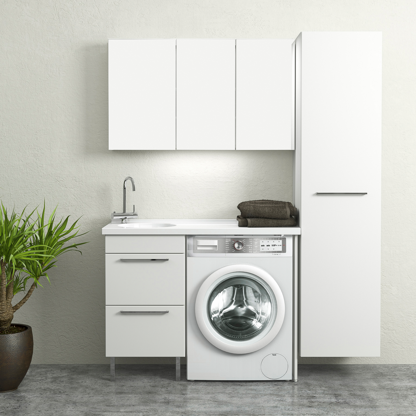 Peilikaappi Temal Choice 2 ovea pistorasia vasemmalla