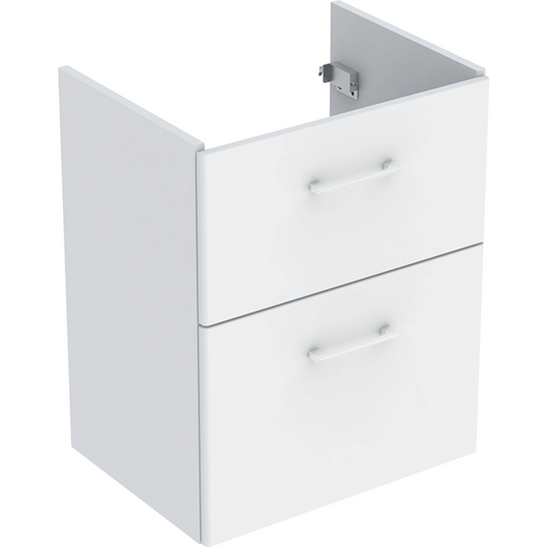 Allaskaappi IDO Glow Square valkoinen kahdella laatikolla